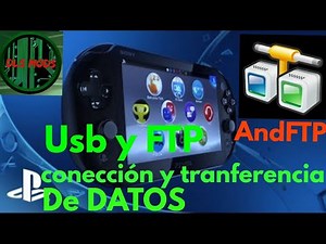 TUTORIAL:PsVita PC-USB y CELULAR-FTP conección y transferencia de datos