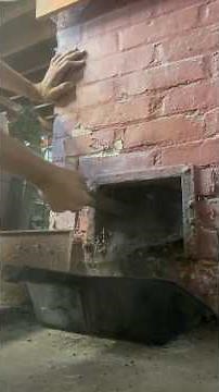 Chimney Cleaning - How to Clean a Clogged Brick Chimney Vent - DIY - Old House