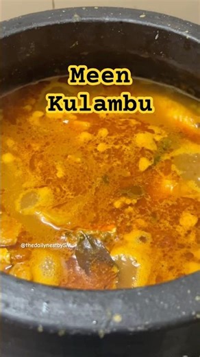 Authentic Meen Kulambu Recipe | Tamil Style Fish Curry | Spicy Home-Style Kulambu | Sunday samayal