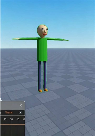 Baldi Moves Like the Big Bad Wolf — Creepy Roblox Dance Meme
