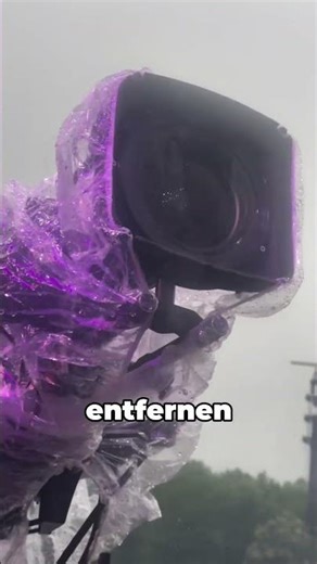 So Bleiben Kameralinsen Im Regen Sauber