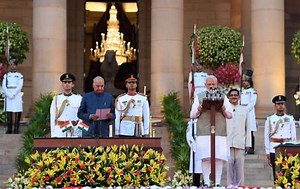 Shri Modi takes oath as the Prime Minister