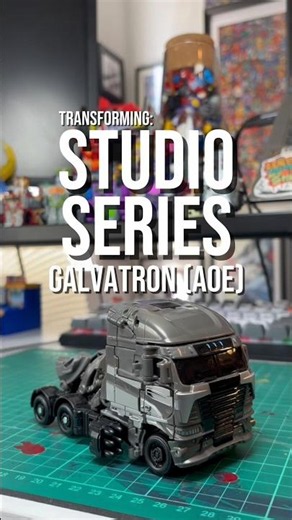 Better than using Transformium! | Transforming: #transformers Studio Series Galvatron (AoE)