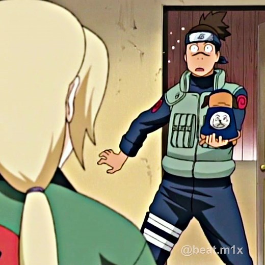 Kakashi passes on the mission #iruka #pakun #kakashihatake #naruto #animemoments #fyp