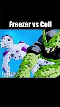 Freezer vs Cell #DragonBallZ #Freezer #Cell #FactyKilian #Goku