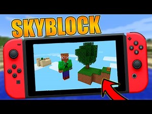 🔴 COMO hacer *BIEN* un SKYBLOCK en MINECRAFT NINTENDO SWITCH 😎
