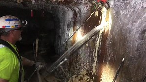 2.9K views · 41 reactions | Behind the scenes: Our fully trained, specialized GMS Glue Crew is ready to mobilize for the difficult jobs. Here’s a look at them injecting PUS Glue to stop water flow into a mine. Just another day’s work! | GMS Mine Repair & Maintenance, Inc. | Facebook