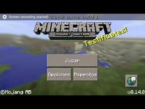 Minecraft PE 0.14.0 APK(mediafire)