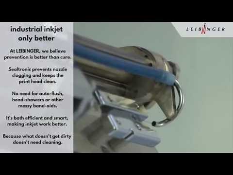 Industrial Inkjet printer by Leibinger