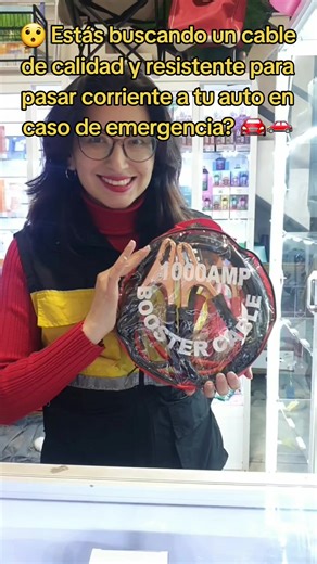 Cable Pasa Corriente de 1000 Amp para Emergencias