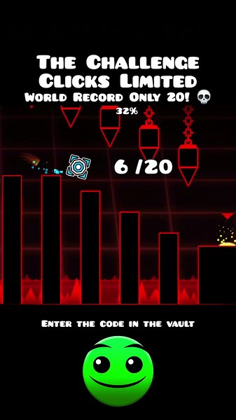 The Challenge Clicks Limited! #geometrydash