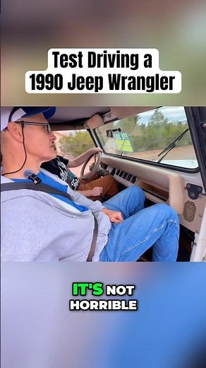 1990 Jeep Test Drive