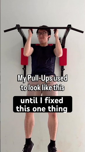 Pull-Ups felt weak… until I fixed the one thing no one talks about #pullups #calisthenics