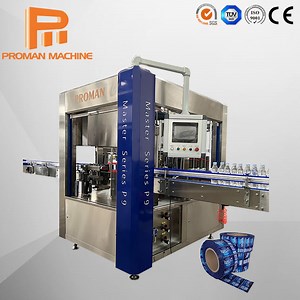 [Hot Item] Automatic High Speed Rotary Water CSD Bottle Hot Melt Adhesive Labeling Wrapping Machine for OPP Label