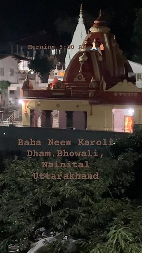 Baba neem Karoli Dham Bhowali, Nainital, Uttarakhand!❤️#neemkarolibaba #kenchidham #Uttarakhand