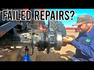 Is it Brads Fault? Versatile 280 Final Drive Woes: A Paddock Repair | Vlog 379