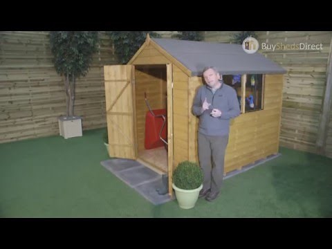 Durable and Secure Overlap Dip-Treated Sheds from Buy Sheds Direct