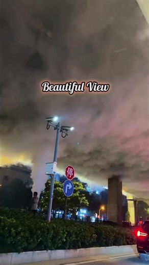 Mysterious Night Drive Under Flyover 😱 Smoke & Lights Scene | RA Vibes #shorts