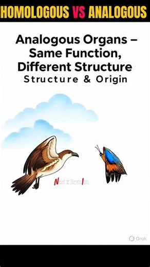Homologous vs Analogous Organs | Evolution Trick in 1 Minute | NEET Biology