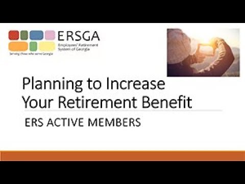 Planning to Increase Your Retirement Benefit