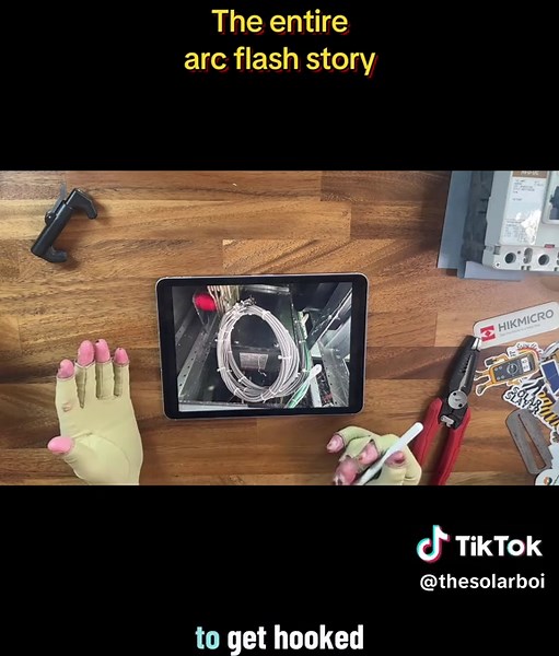 The full story. #arcflash #electrician | Electrician