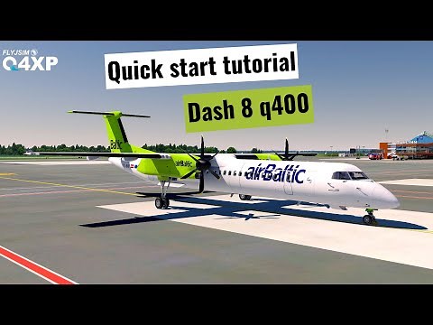 (X-Plane 11) Flyjsim Q4XP: Quick Start Tutorial