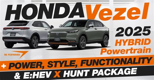 2025 Honda Vezel Hybrid with the HuNT package
