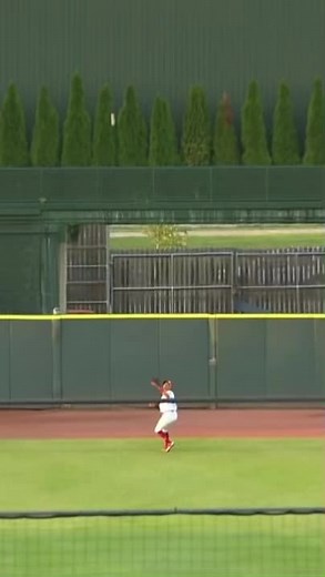 LEEROYYYYY JENKINS #leroyjenkins #mlb #milb #sports #baseball #kentucky #louisville #throw #outfield #hose