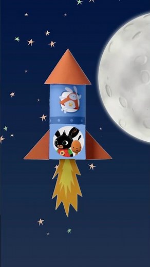 Building a Bing Rocket | #Shorts | Bing Shorts