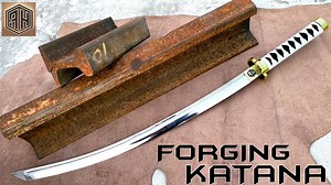 310K views · 10K reactions | Hello People, this time I'm forging Sharp Katana Sword out of Rusty old Railroad Track which takes me about a week to forge into the shape of Katana and the toughest Hand Forging for me. so watch out the whole video you'll enjoy it. If you like the video must share it with your friends who might be interested. Also share your opinions in the comment section. THANK YOU Go Watch Full Video: https://youtu.be/G6NP10PNwrw | Random Hands | Facebook