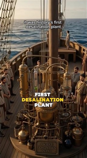 How Romans Desalinated Seawater to Drinking Water ?