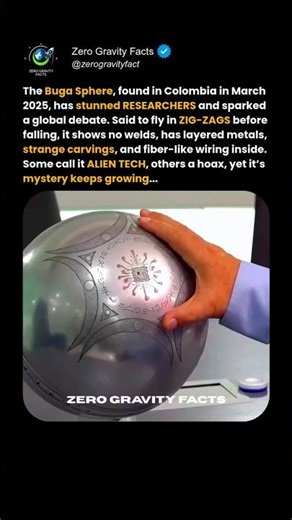 What Is the ALIEN BUGA SPHERE that Crashed in 2025?