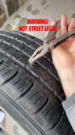 How to use Tire Plugs - Plugging a Tire Leak #diy #tires