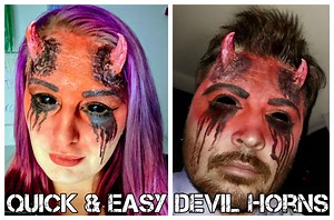 Cosplay Do-It-Yourself: Quick and Simple Prosthetic Devil Horns