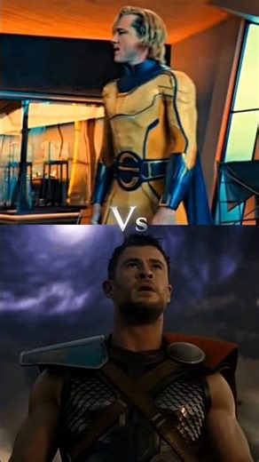 😱 God of Thunder vs The Golden God! #thor #shorts