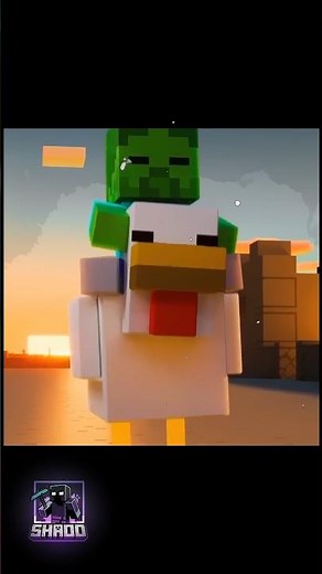 "Zombie Baby Sitting on Chicken in Minecraft!? | Official Update!"