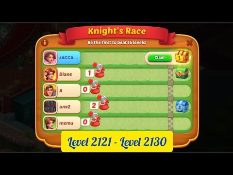 Homescapes : ( Level 2121 - Level 2130 )