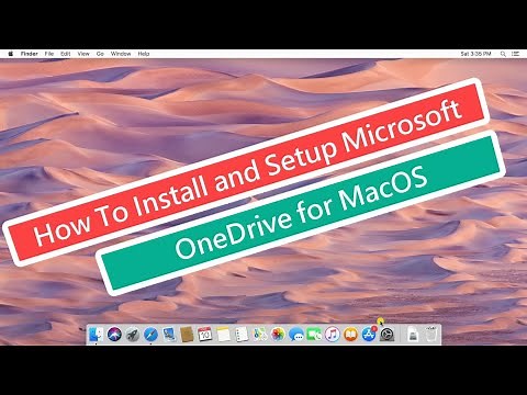 How to Install and Set up Microsoft OneDrive for MacOS