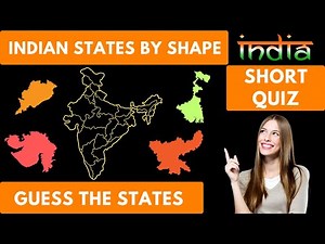 Guess the Indian States by its Shape & Map | Indian States - Quiz Challenge