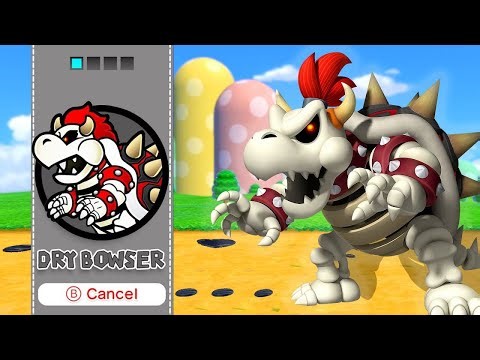What Happens when you play Dry Bowser in Super Mario 3D World + Bowser's Fury? (HD)