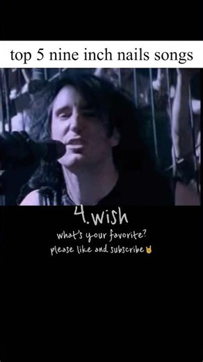 Top 5 nine inch nails song | closer, hurt… #nineinchnails #top5