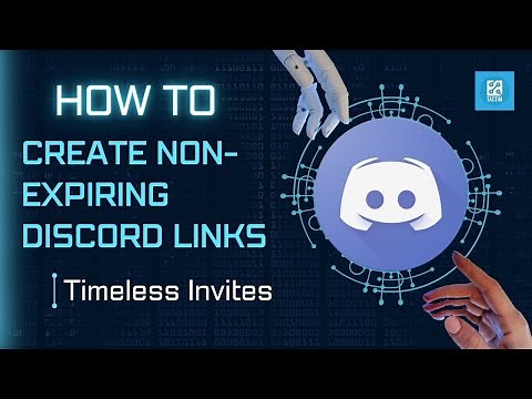 How to Create Non-Expiring Discord Links #Timeless Invites