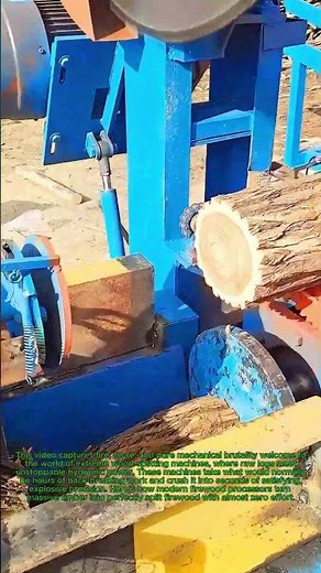 Extreme Wood Splitting Machines That Will Blow Your Mind: Brutal Firewood Power In Action