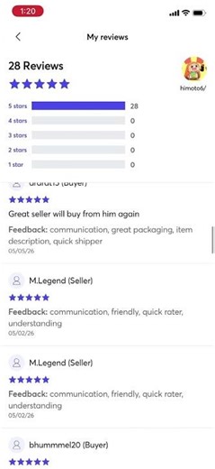Here is my mercari page buyers reviews. Pt.1 #smallbusiness #shorts #videogames #business #mercari