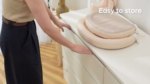 Amazon.com: Baby Changing Pad with Waterproof & Wipe-Clean, Non-Slip Foldable PU Diaper Changing Pad, Adjustable Safety Belt, Changing Pad for Dresser, Changing Table,30"X19",Gray : Baby