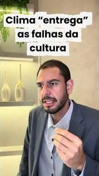 Clima e Cultura não são a mesma coisa!