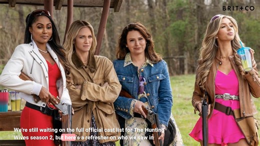 The Hunting Wives season 2 is officially in production, and all our favorite ladies are back. #thehuntingwives #netflix #season2 #dramaseries #tvshow | Brit Co