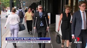 Actor Dan Wyllie has been found not guilty of assaulting his estranged wife Shannon Murphy. The 50-year-old was cleared following a 3 day hearing. A Magistrate was told Wyllie lashed out after his ex poured yoghurt over his head and hit him with her mobile phone. Hollywood star Toni Collette gave evidence, attesting to the actor's good character describing him as 'respectful and kind. www.7NEWS.com.au #7NEWS | 7NEWS Sydney
