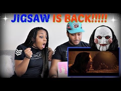Jigsaw Trailer #1 (2017) REACTION!!!!