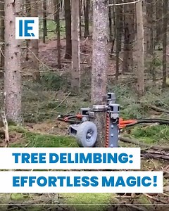 426K views · 2.3K reactions | Delimbing trees will no longer require lots of effort and time with the help of this machine by Advaligno. | Interesting Engineering | Facebook